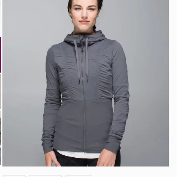 Lululemon Dance Studio Jacket - Blurred Grey - Size 4 - Picture 3 of 16